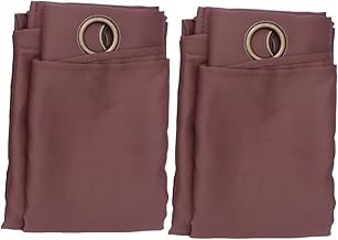 VOSAREA 2 Pçs Persianas De Porta Deslizante Cortinas Infantis Decoração De Casa 1 Painel Cortina Cortinas De Bloqueio De Rascunho Cortinas De Janela Com Isolamento Térmico Cortinas De