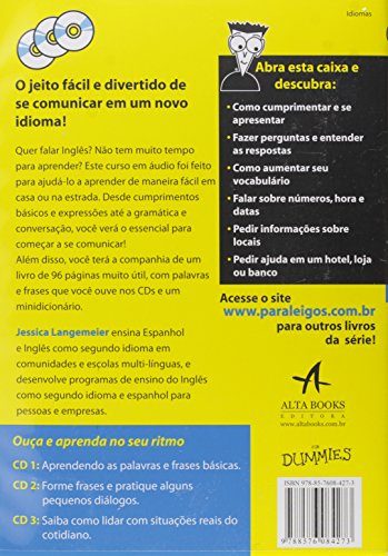 Megakit inglês Para Leigos: livros e cds