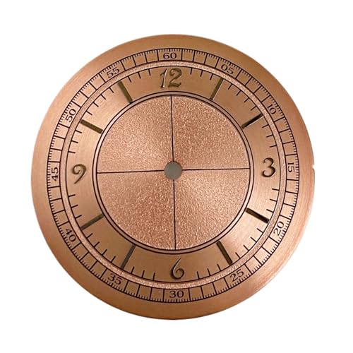 Cadran NH35 32mm saumon pour pièces de montre de mouvement ETA2824 8215