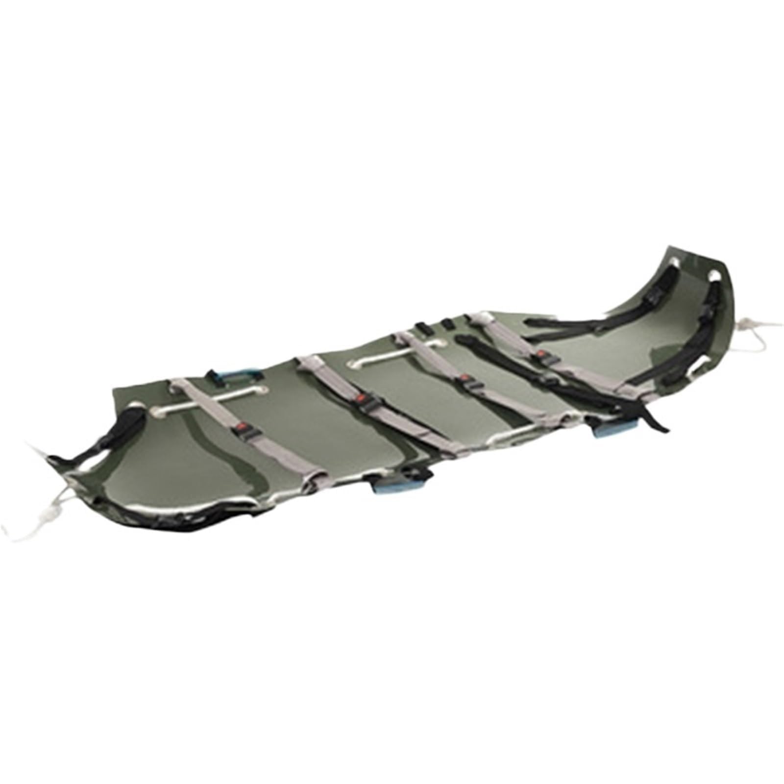 SGKOMN Portable First Aid Stretcher, Fire Rescue Roll Folding Stretcher, Foldable Emergency Stretcher, for Hospital Sports Venues Ambulance
