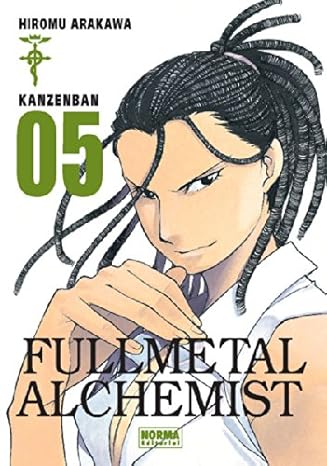 Portada del tomo 5 de Fullmetal Alchemist de Hiromu Arakawa