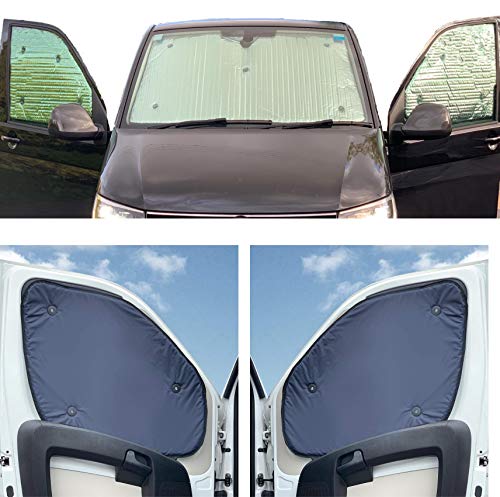 Satz Car Shades Kompatibel Mit Renault Kangoo 5 Türer 2002-2009 (mit Heckklappe) (6-teilig