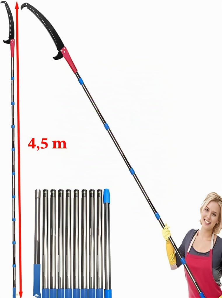 Sécateur télescopique pour arbres - Longue portée