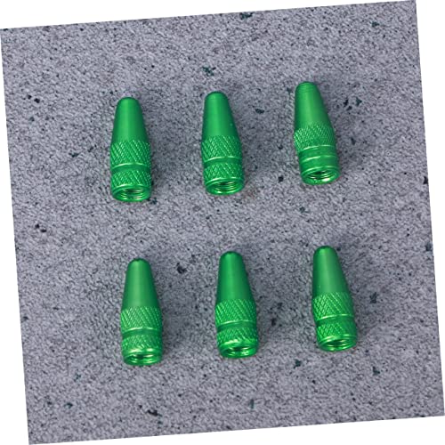 BESPORTBLE 6 Pcs Tapas de Válvula para Bicicleta de Aleación de Aluminio para Válvulas Francesas para Bicicletas de Carretera y Montaña, Resistente al Óxido, A Prueba de Polvo, Fácil Instalación y Brillante miniatura 2