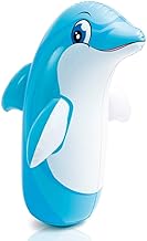 Bop Bag Hit me Toys for Child Age 4+ Years Hit me Toys, Punching Bag for Kids, Tiger Shape Punching Bag, Large Size - 98 cm Height, Pack of 1