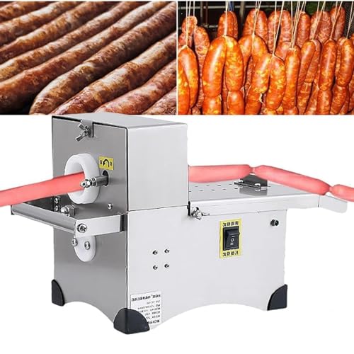 Máquina automática para atar salchichas de acero inoxidable