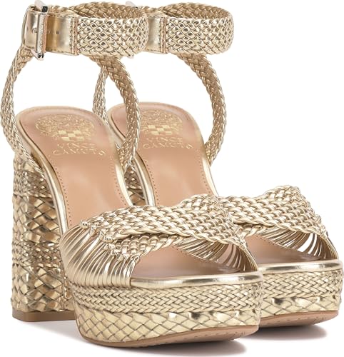Image of Vince Camuto Pessa Woven Platform Sandals