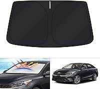 Vista 87 de KUST - Parasol para parabrisas para Chevy Equinox 2010–2017, accesorios para ventanas, funda solar plegable, bloquea los rayos UV, mantiene el coche