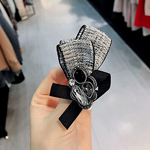 XIAOJIA Semplice retrò Fatto a Mano con Strass in