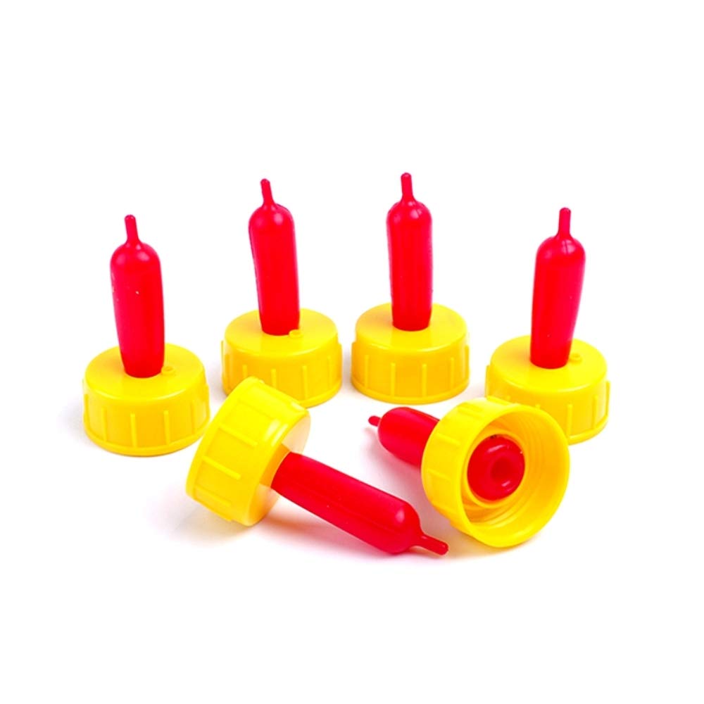 10PCS Animal Feeders Red Silicone Sheep Nipple Mammal Special Feeding Equipment