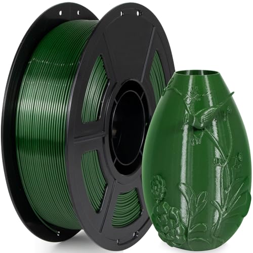 IEMAI PETG Filament 1.75mm 1KG, Army Green PETG 3D Printer Filament, Compatible with Bambu Lab FDM 3D Printer, Dimension