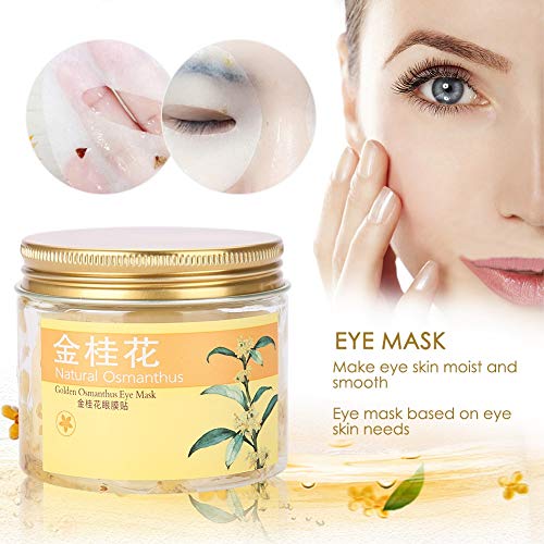 Almohadillas para los ojos Mascarilla para ojos, Osmanthus debajo de los ojos para hidratar para hidratar, Parche para… - Imagen 3