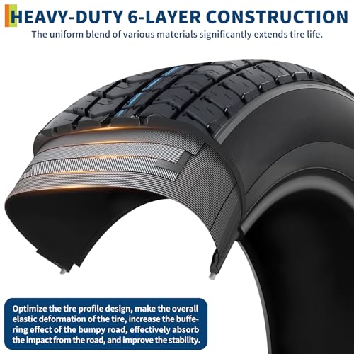 Garvee ST205/75D14 Bias Ply Tires