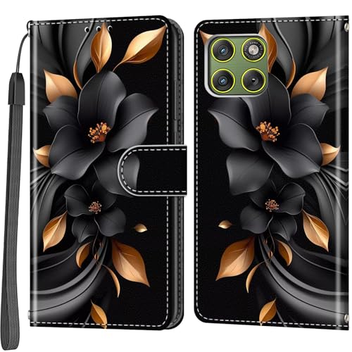 Étui antichoc Motorola X70 Air protection portefeuille intégrale en cuir