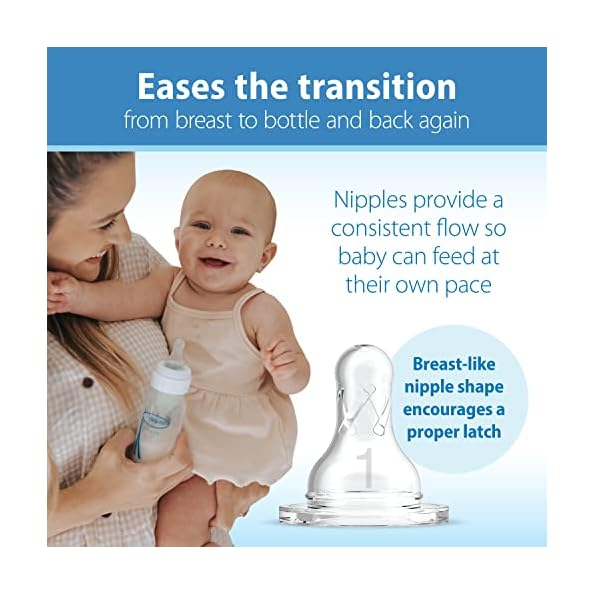 Dr-Browns-Natural-Flow-Anti-Colic-Options-Narrow-Baby-Bottle-8-oz250-mL-with-Level-1-Slow-Flow-Nipples-0m-4-Pack