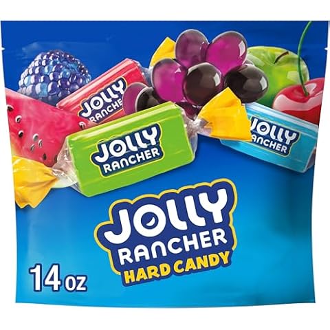 JOLLY RANCHER Assorted Fruit Flavored Hard Candy Resealable Bag, 14 oz Cover
