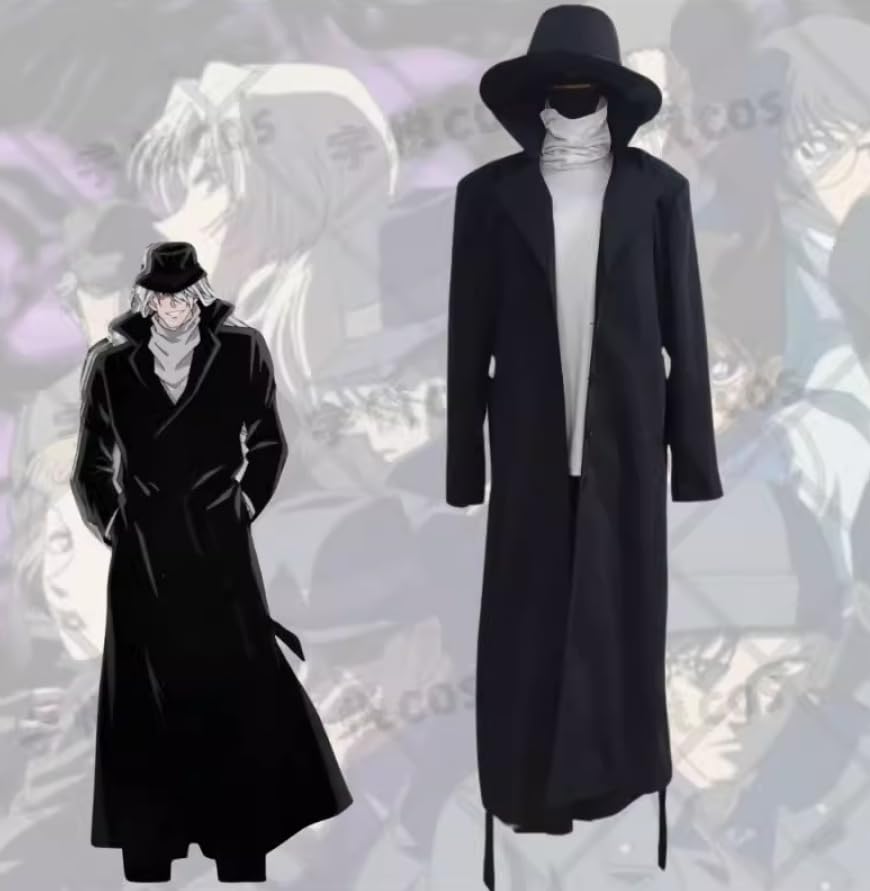 Amazon.co.jp: 【Sanjucos】 コスプレ衣装 名探偵コナン ジン
