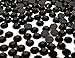 Perlin - Hotfix Strasssteine, Schwarz, 1440stk, Jet, 6mm SS30 zum Aufbügeln, Hotglue, Glitzersteine Rhinestone Glass Strass Perlen 475 x2