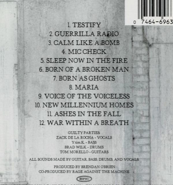 【シュリンク付】 レイジ アゲインスト ザ マシーン バトル オブ ロサンゼルス シュリンク付】 レイジ アゲインスト ザ マシーン バトル オブ