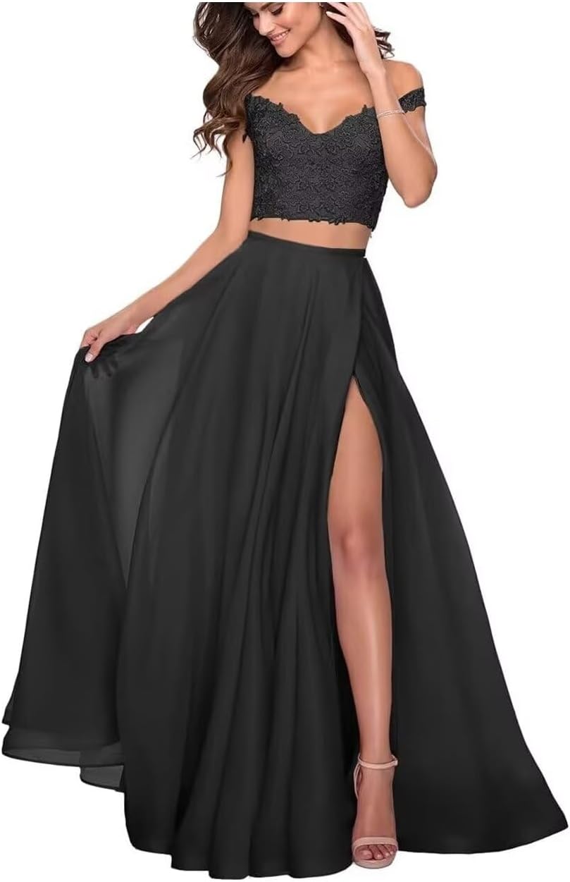 2 piece long homecoming dresses Outlet