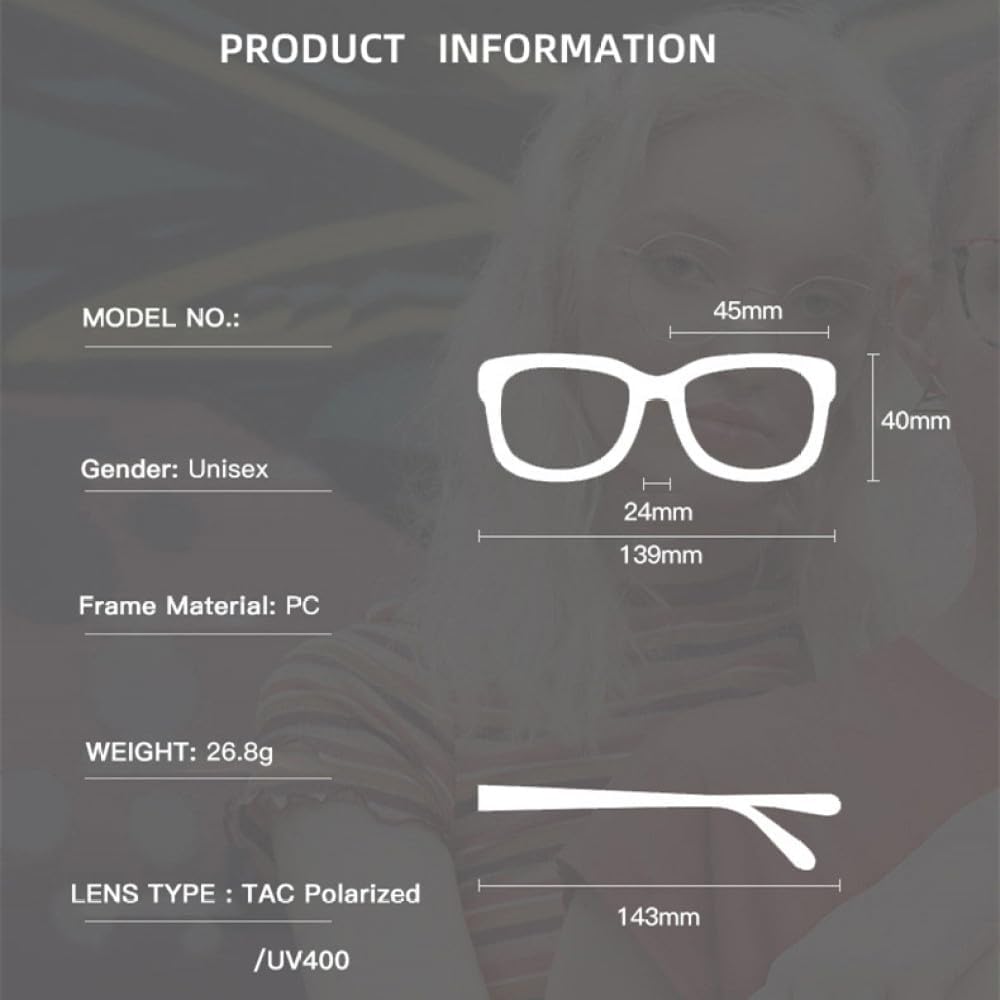Luxury Square Vintage Sunglasses For Men Fashion Travel Driving Sun Glasses Women UV400 Eyewear,MPT224 Blue Grey,one size