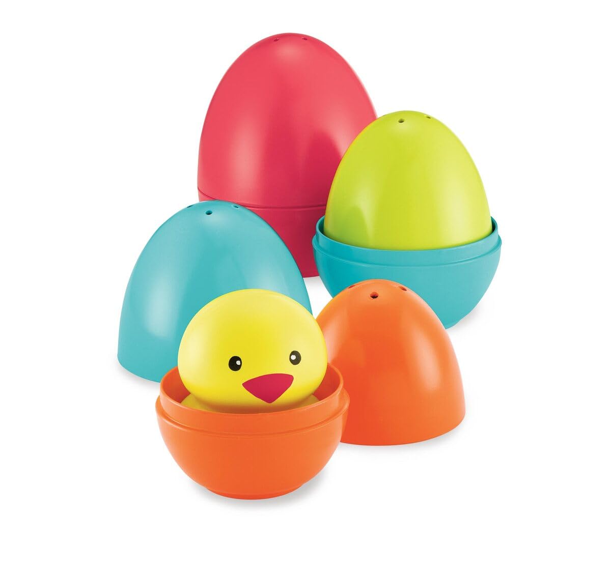 ELC Nesting Eggs Stacking and Sorting Toy for Kids and Babies, 6M Plus 4