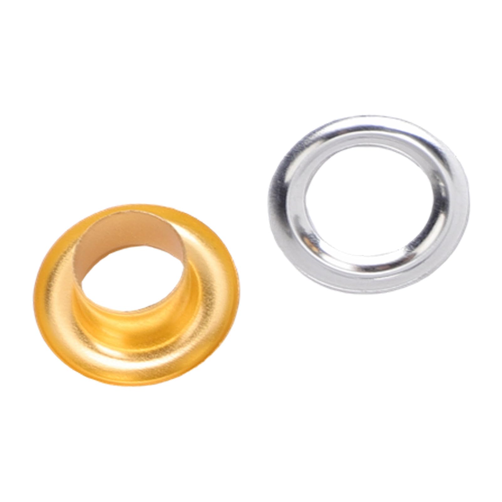 Kit Passacavo da 300 Set, Occhielli in Acciaio Inossidabile da 6 Mm con Rondelle per Artigianato, Accessori di Abbigliamento, Progetti in Tessuto Fai da Te (#1)