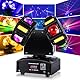 BOSYTRO 120W Disco licht, Doppelkopf Discolicht Partylicht, LED Bühnenlicht 8PCS 10W RGBW Beam 8PCS 5W Stroboskoplicht, DMX512 Dj licht für DJ Bar Party Partei Club Weihnachten Beleuchtung