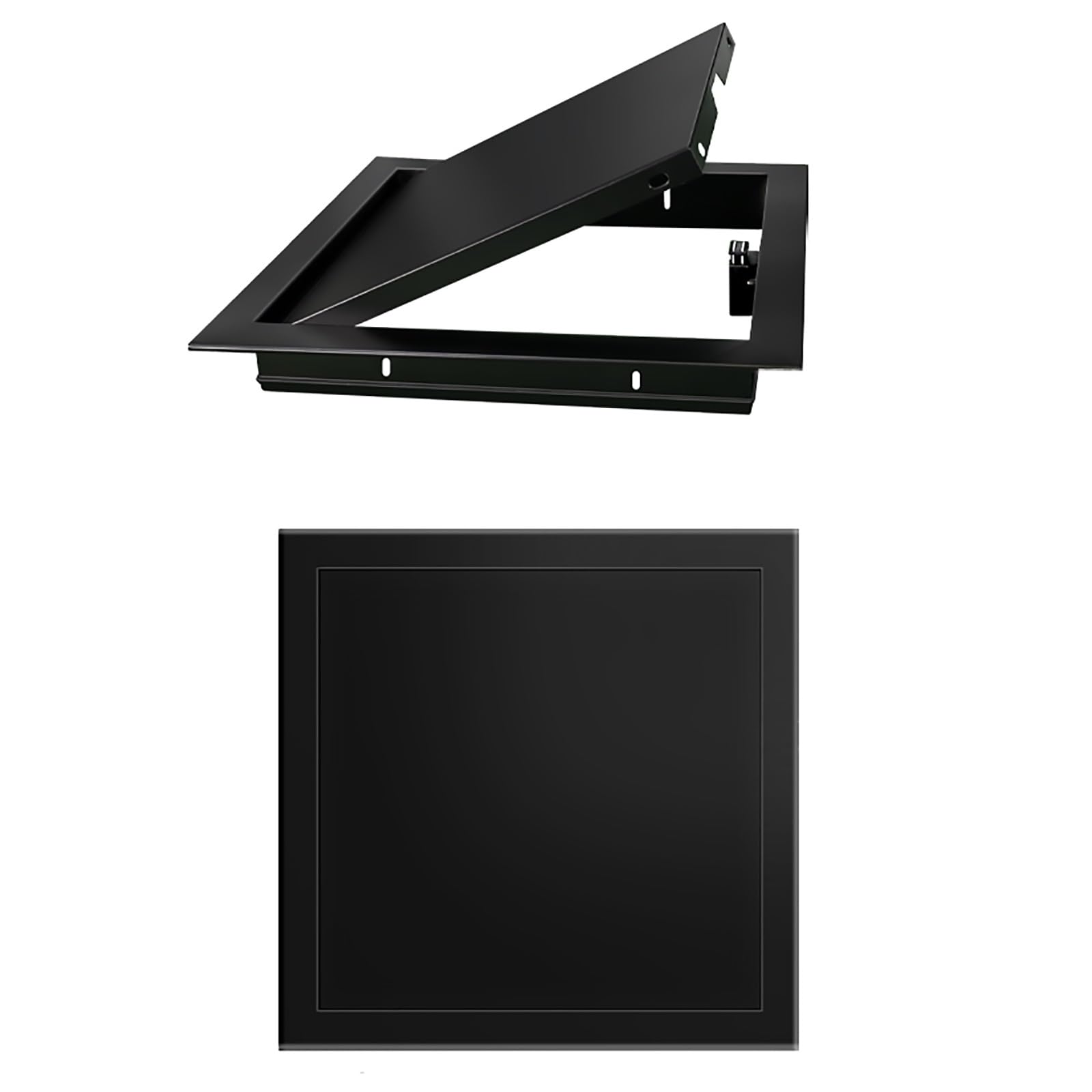 Revisionsklappe Leicht zu öffnende Inspektionstür für Trockenbauwände, bündig montierte Serviceschachttürverkleidung, quadratische Serviceschacht-Anschlussdose(20x22in/500x550mm)