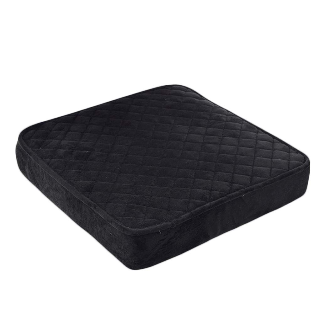Sponge Thicken Chair Cushions, Warm Office Student Heighten Seat Cushion Solid Color Indoor Outdoor Seat Chair Pad All Seasons-n 45x45x8cm