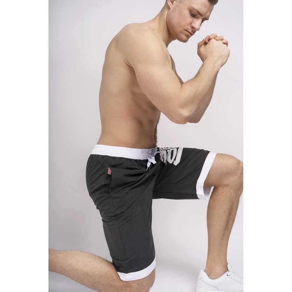 Lonsdale London Clennel Hombre Bañador Azul Regular