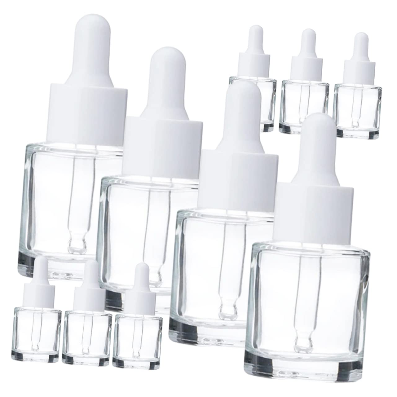 20 Stück Tropfflaschen aus Glas mit Pipette 15ml Luftdicht und Auslaufsicher für Ätherische Öle Parfüm und Bartöle