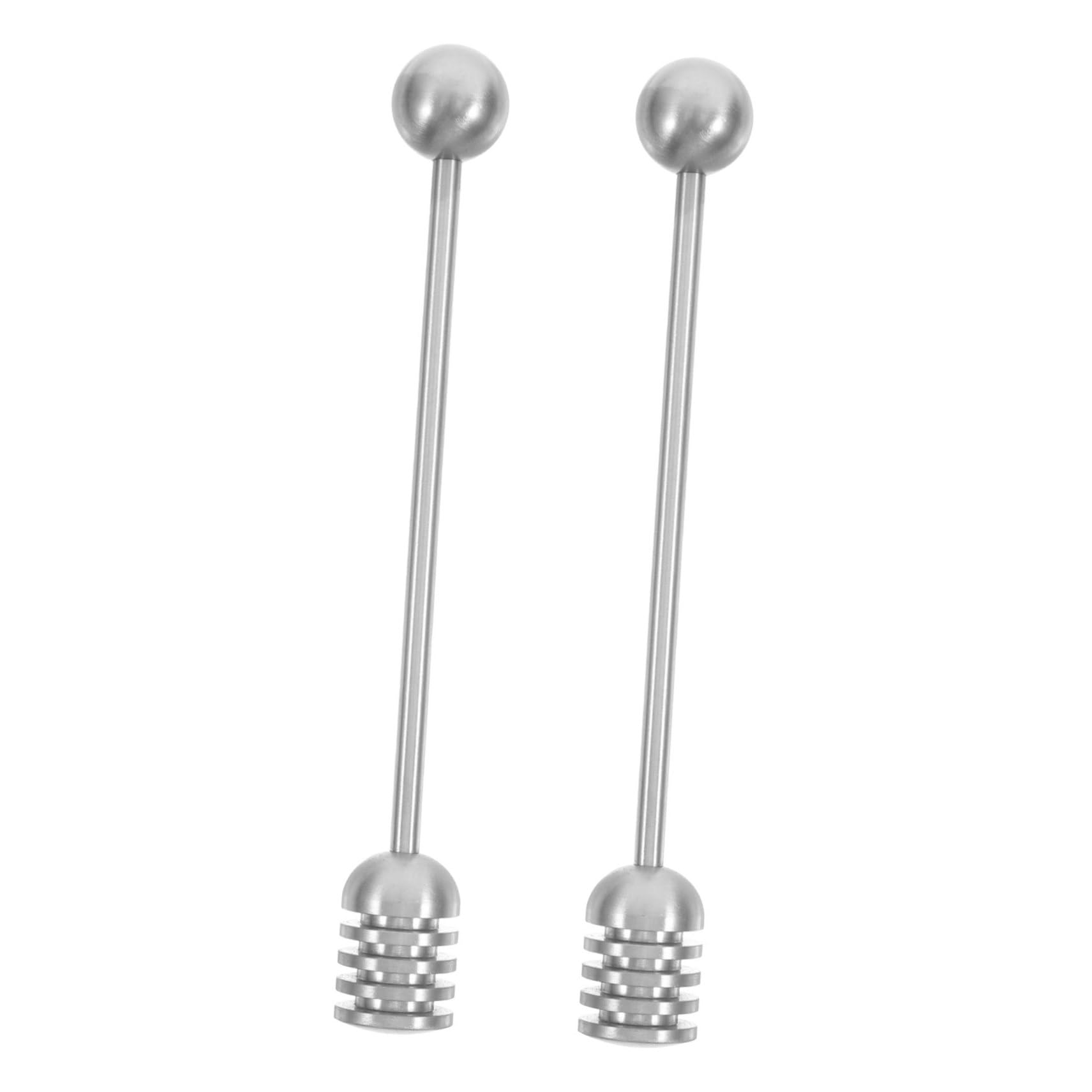 GANAZONO 2pcs Non Stick Mixers for Jam Honey and Syrup Elegant Kitchen Tool for Home and Commercial Use