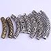 Lurrose 31pcs Vintage Hair Tube Beads Metal Dreadlocks Cabello puños trenzas de...