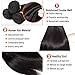 NOBILITY Lace Front Wigs Human Hair Hair 13x4 Lace Frontal Wigs Brazilian 100% Unprocessed Virgin Human Hair Wigs With Baby Hair for Black Women (16 18 20+14 Inch, Staright 3 Bundles with Closure)