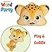 Word Party Nap Mat - Franny Pillow & Attached Blanket - Mat Rolls Into Pillow For Easy Storage - Great For Sleepovers and Naptime - Toddlers and Babies Will Love Cuddling With Their Favorite Character