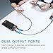 Uyiton Power Bank 24000mAh Portable Charger Huge Capacity Dual USB External Battery Packs Portable Phone Charger Battery Backup Compatible More The Android Smart Phone,Tablets and Others