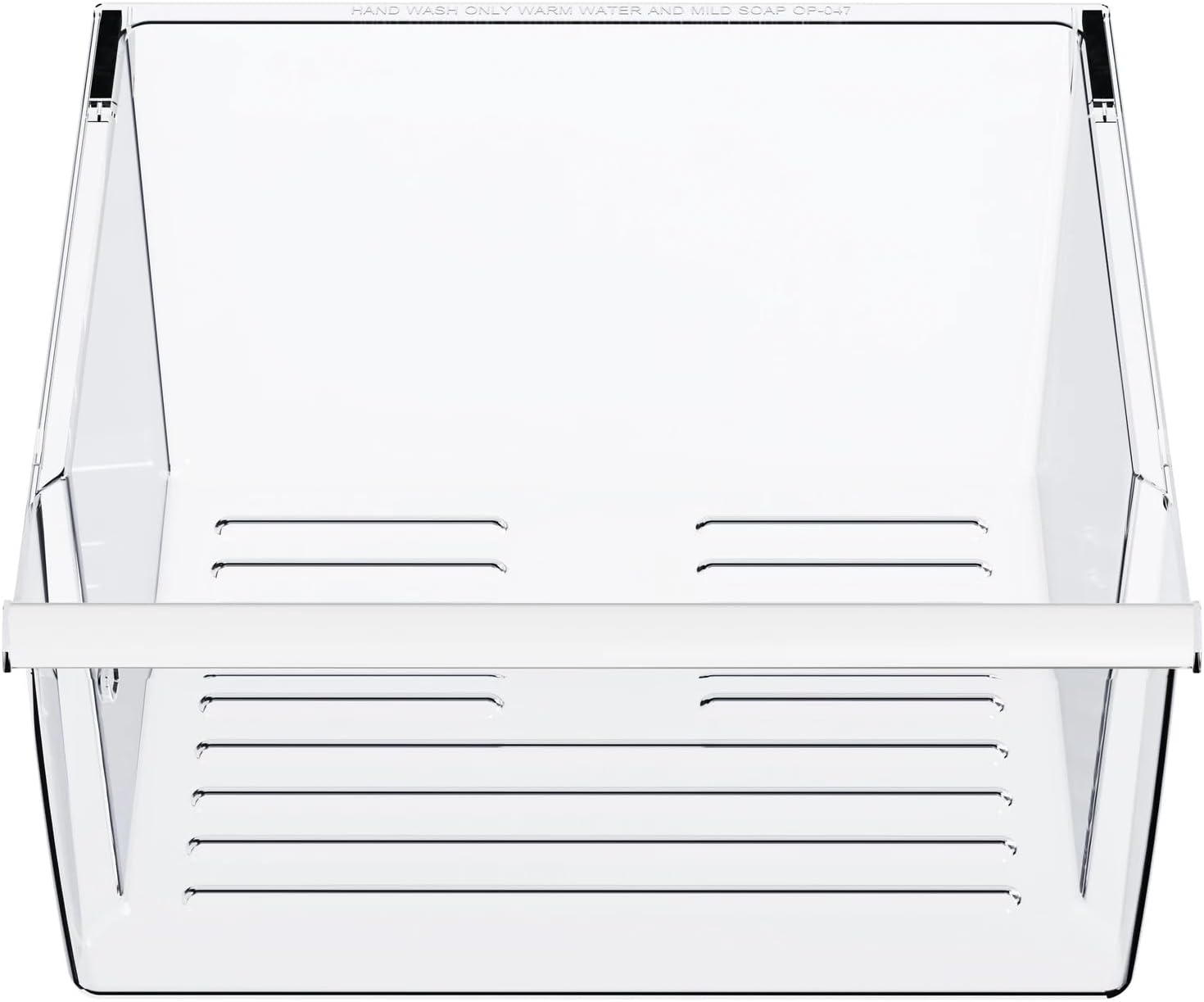 Refrigerator Crisper Drawer Upper Bin Replacement for Whirlpool WRS325FDAM04 WRS325FDAT02 WRS325FDAT04 WRS325FDAW01 WRS325FDAW02 WRS325FDAW04 WRS325FNAB00 WRS325FNAE00 WRS325FNAE01 WRS325FNAE02