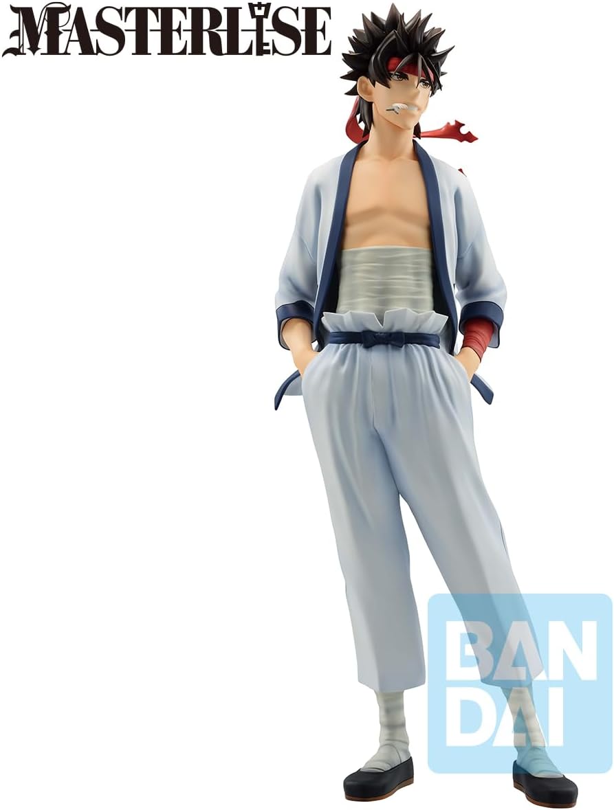 Ichibansho Figure - Rurouni Kenshin - Sanosuke Sagara, Bandai Spirits Masterlise Collectible Statue