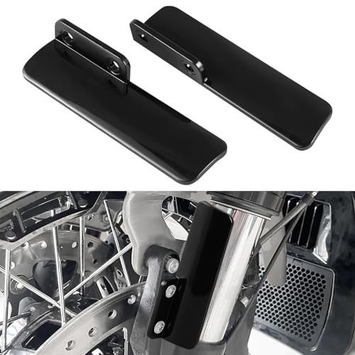 Protector deflector de pata de moto contra polvo y piedras en Touring CVO