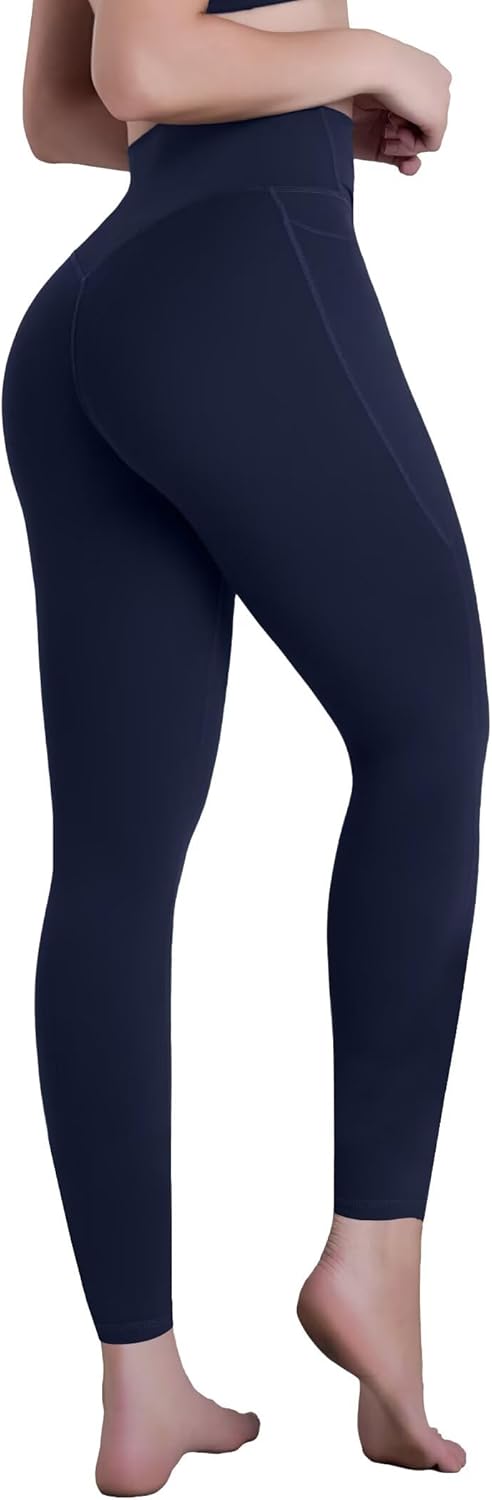 Sunzel Sustainable High Waisted Butt Lifting Leggings with Pockets for Women, No Front Seam Tummy Control Workout Yoga Pants - Image 5
