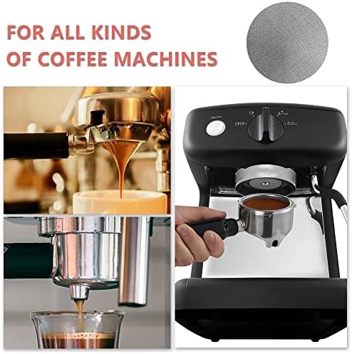 Puck Filter Coffee Portafilter Screen Stainless Steel Ultra Fine Mesh Disk for Most Coffee Machines Coffee Accessories51mm