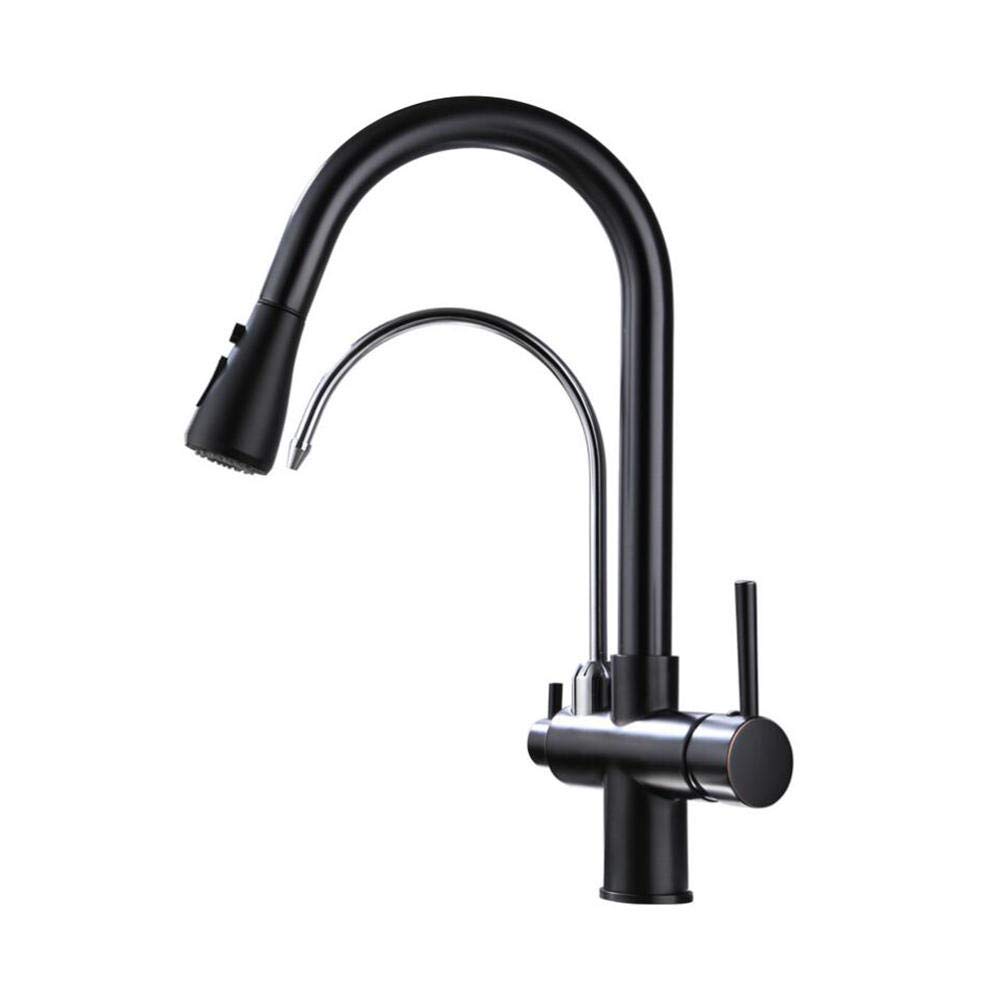 Purificateur d'eau multifonctionnel rotatif et robinet de cuisine pulvérisateur haut de gamme