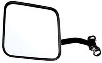CIPA 44700 Jeep CJ OE Style Black Manual Replacement Driver Side Mirror