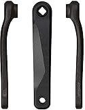 Schwarz matt gebeizt FSA Unisex – Erwachsene Kurbelgarnitur Yamaha CK-220 JIS 170mm, Schwarz, 170 mm