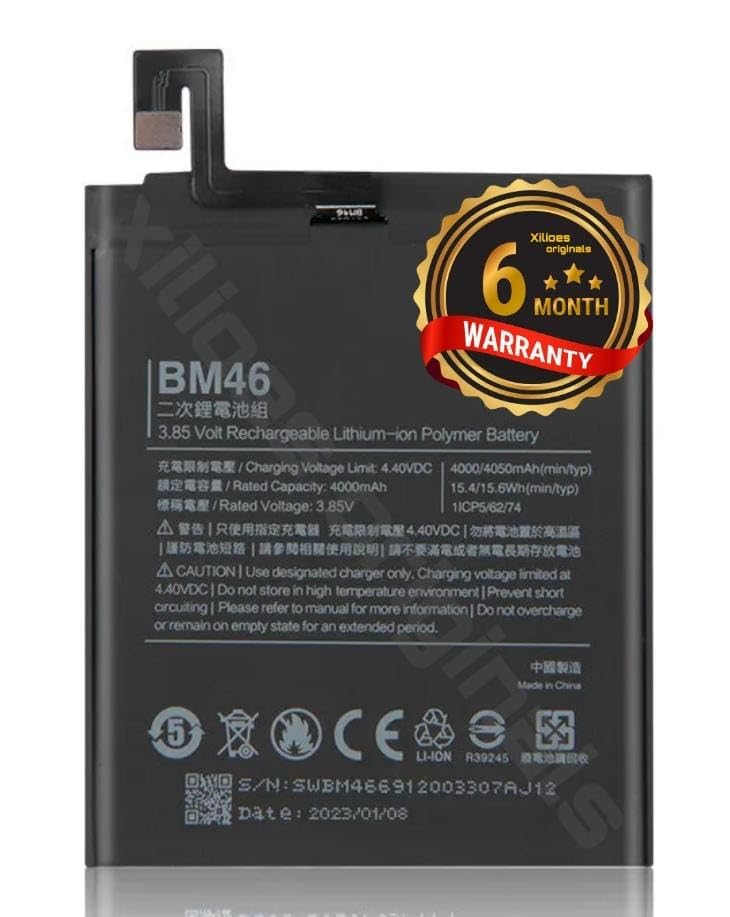 Image of BM46 Battery for Redmi Note 3 pro, Note 3 Battery with 6 Month Warranty** (B211)