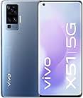 vivo X51 5G, Alpha Grey, 8+256GB, 6.56” FHD+ Multi Touch Display, 4315mAh Battery with Qualcomm Snapdragon Processor, Gimbal Main Camera, Sim Free Smartphone, NFC-Equipped, Dual Sim + 2 Year Warranty