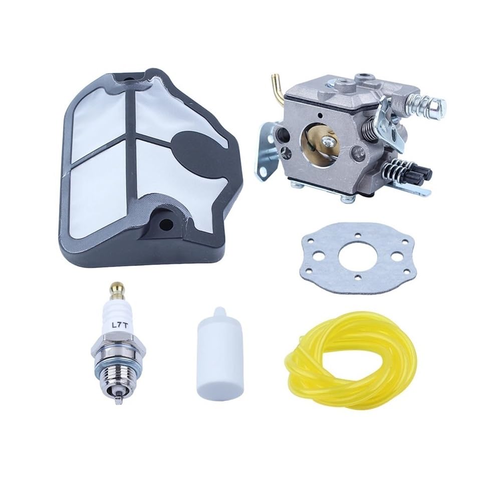 Kit de bujías de línea de Combustible de Filtro de Aire de carburador for Motosierra 136 137 141 142 41 36 reemplazar Piezas de reconstrucción