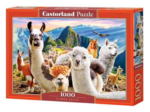 Castorland Puzzle 1000 pièces : Selfie de Lamas