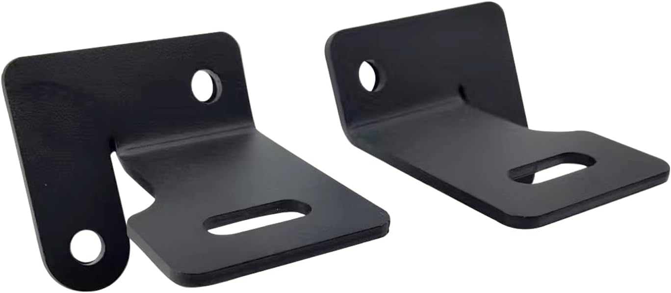 Windshield Hinge Light Mounting Brackets Fit for 87-06 Jeep Wrangler TJ YJ